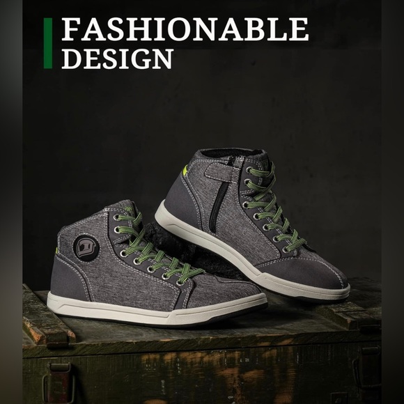 IRON JIA'S Motorcycle Shoes Men Streetbike sz 8.5. - Picture 5 of 8